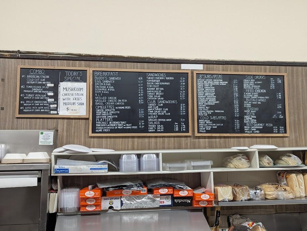 Buddy's Pizza & Deli Tuna/Ckicken Salad Sandwich