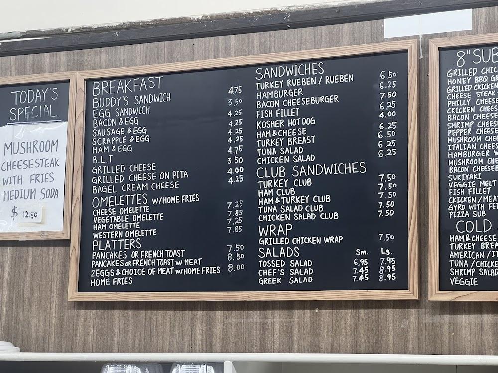 Buddy's Pizza & Deli Menu image 4